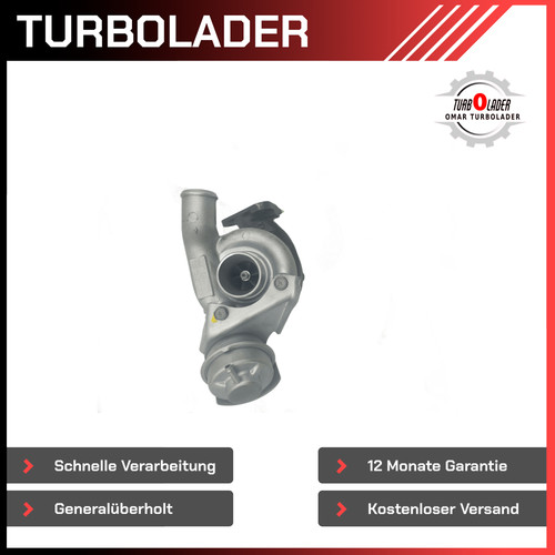 Turbolader für opel astra - turbolader, h